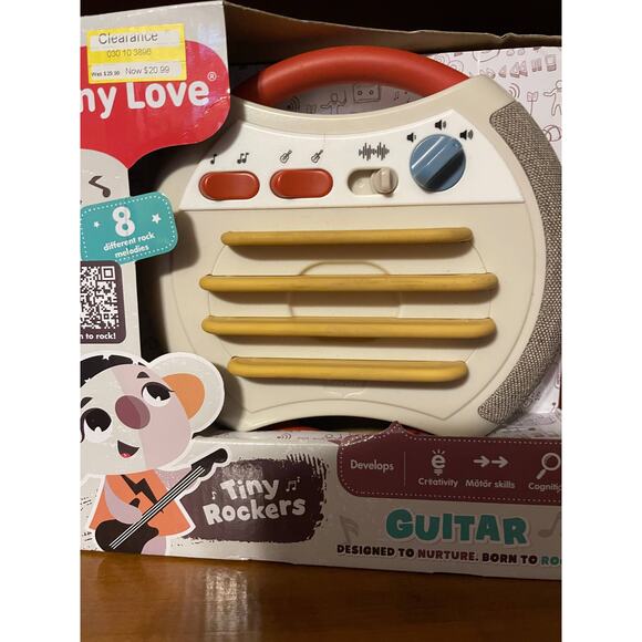 NIB Tiny Love Tiny Rockers Electronic Guitar Baby Learning Toy - Picture 5 of 6